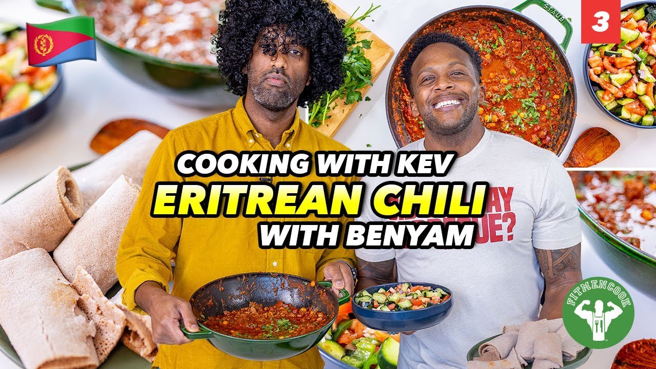 Cooking with Kev - Teaching a Dad How to Cook Eritrean Chili for his Family