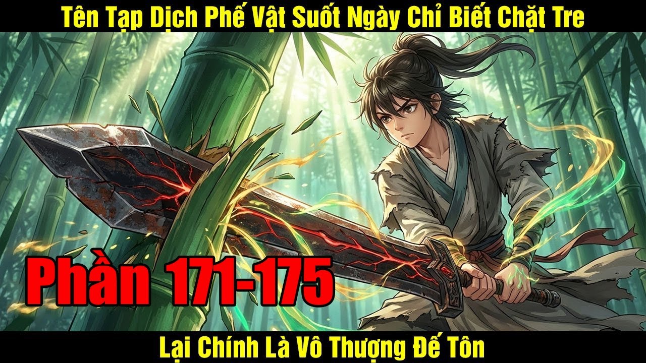 Tên Tạp Dịch Phế Vật Suốt Ngày Chỉ Biết Chặt Tre Lại Chính Là Vô Thượng Đế Tôn | P171-175