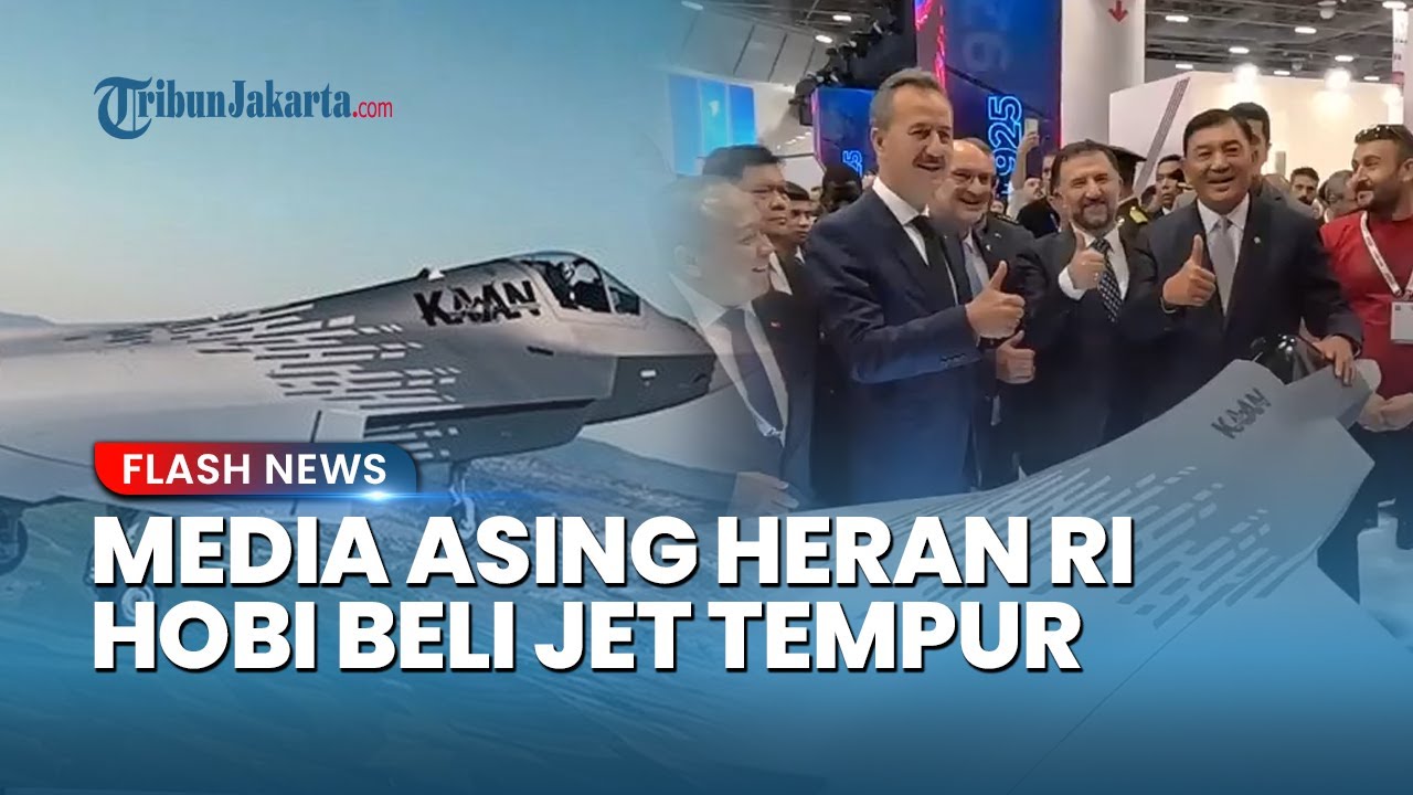 MEDIA ASING KEHERANAN! Soroti Indonesia Malah Hobi Beli Jet Tempur: Padahal Punya Anggaran Terbatas