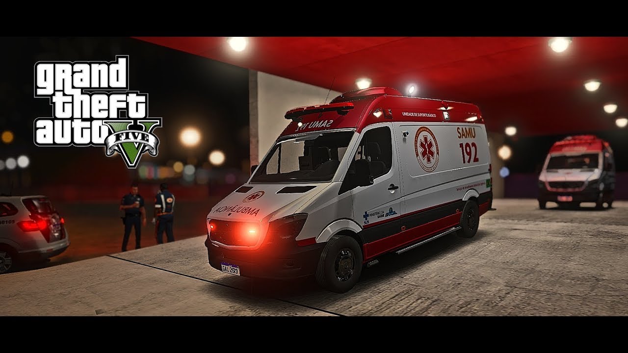 GTA 5 - Mercedes Sprinter SAMU