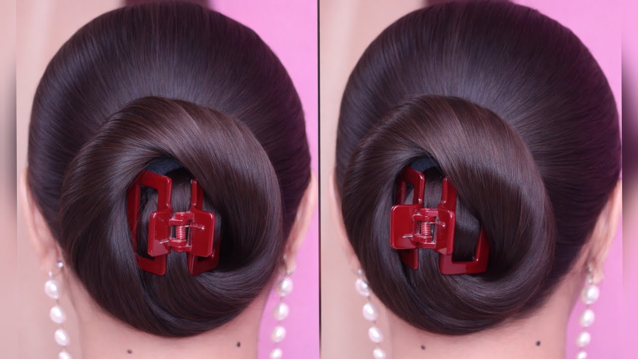 ✨Easy & Elegant Clutcher Hairstyle for Long Hair | Beautiful Juda Hairstyle Tutorial HairStyle Girl