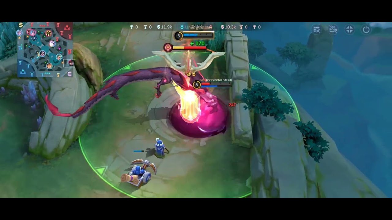 Enjoying the game with my FAM #470 Ranked Game (ML)