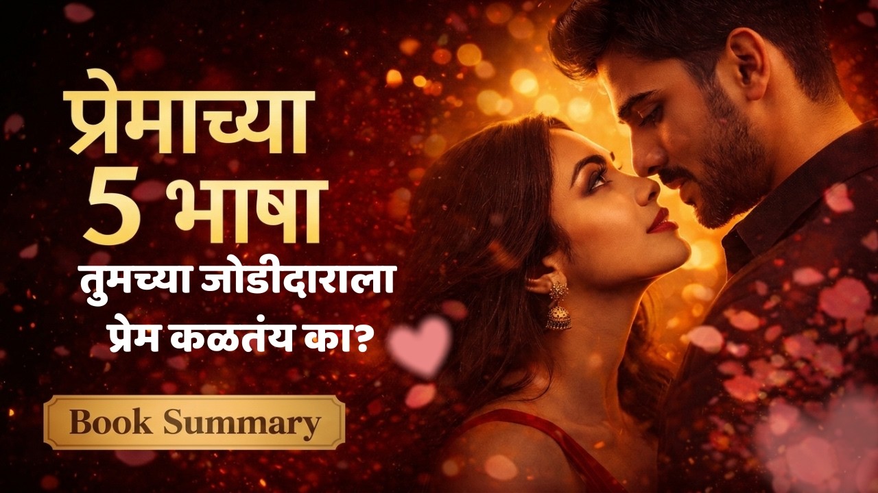 तुम्ही प्रेम करता पण जोडीदाराला कळत नाही — का? | Five Love Languages Marathi