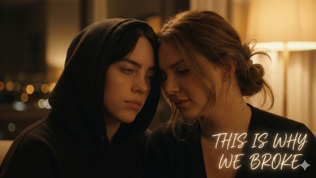 Billie Eilish ft Lana Del Rey - We Never Spoke About It  ( Official Fan Made Music Video)
