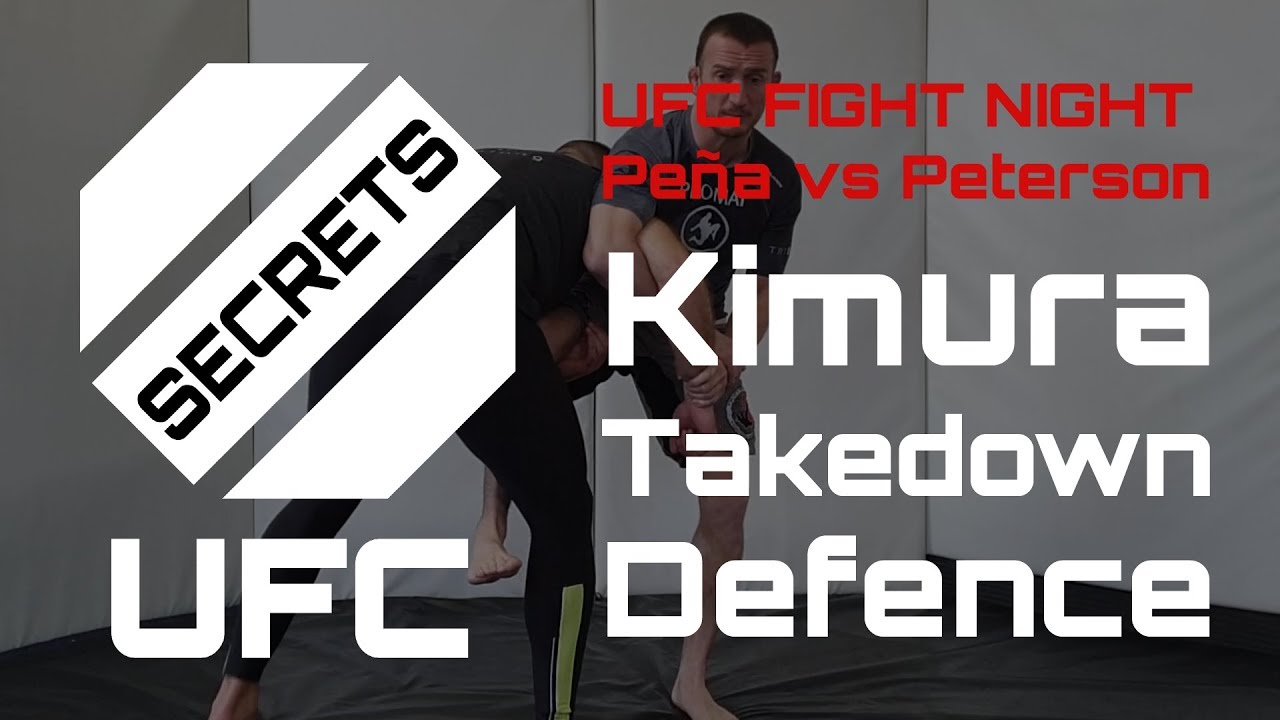 KIMURA Takedown Defence From Luis Pena At UFC FIGHT NIGHT