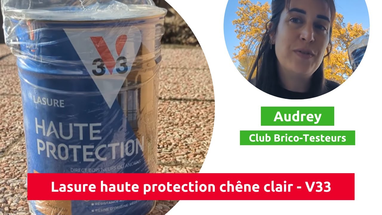 Lasure extérieure pour volet, bardage, abri de jardin...5L - V33 - Test et avis d’un BricoTesteur