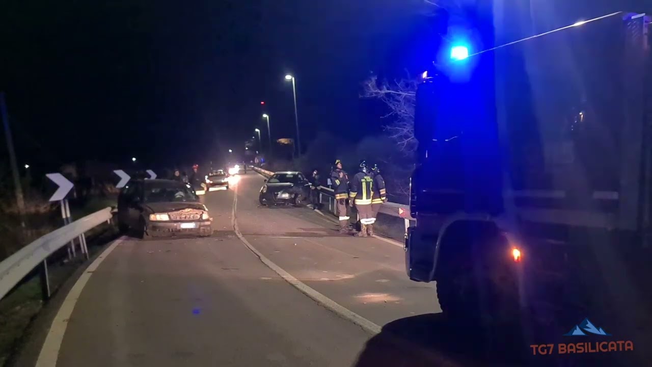 TG7 Basilicata. Brutto incidente sulla Pignola Potenza