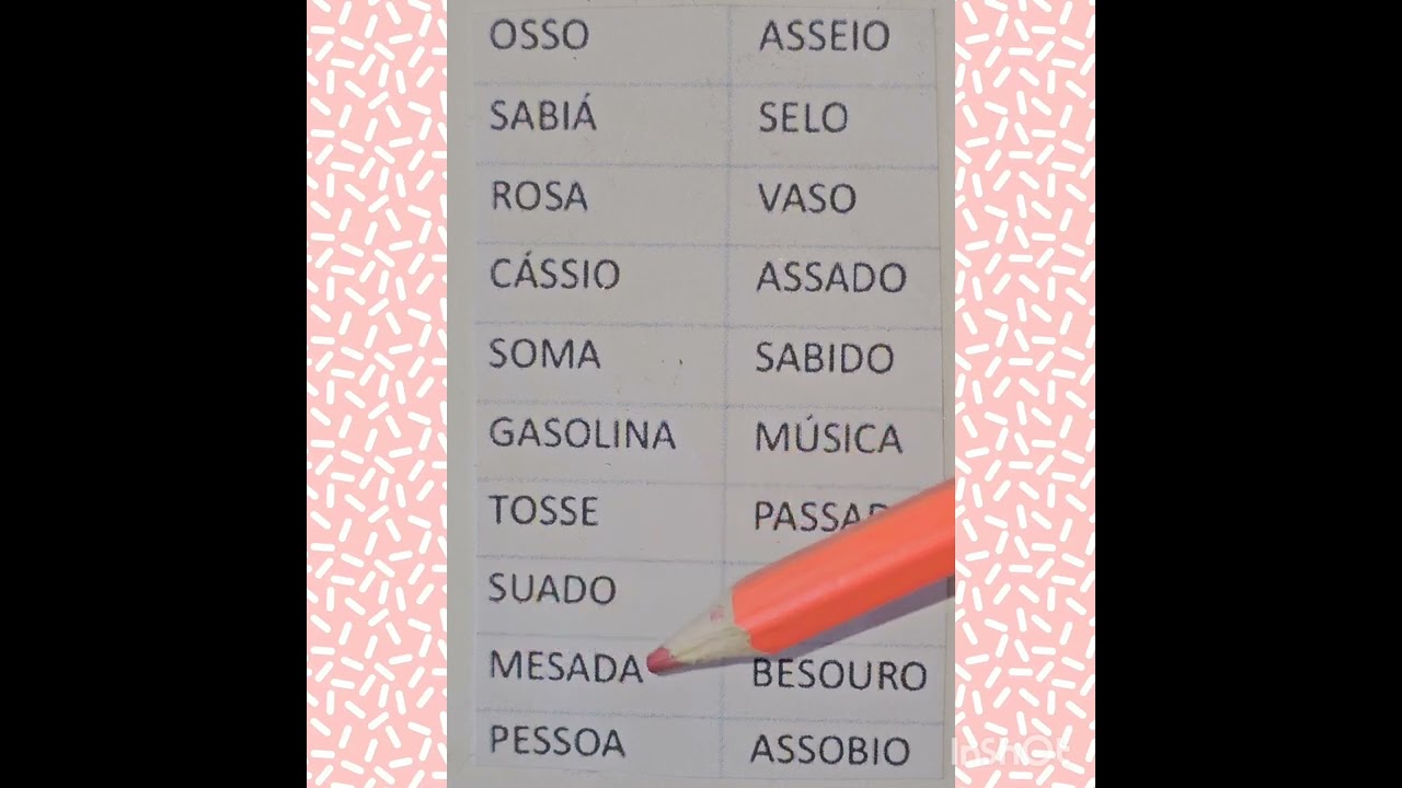 REFORÇO  COM  PALAVRAS   COMPLEXAS  !  PRÓ  IVANI  !