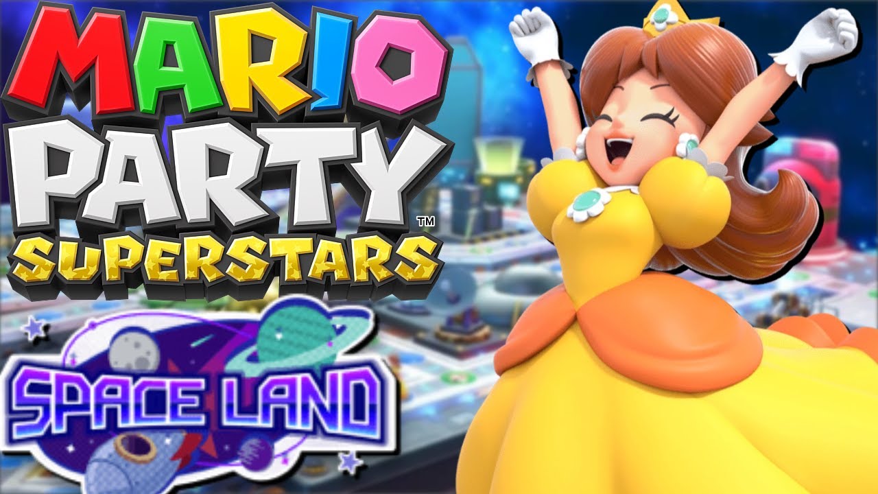 Mario Party Superstars | Space Land w/ Daisy - Shiruetto The Gamer