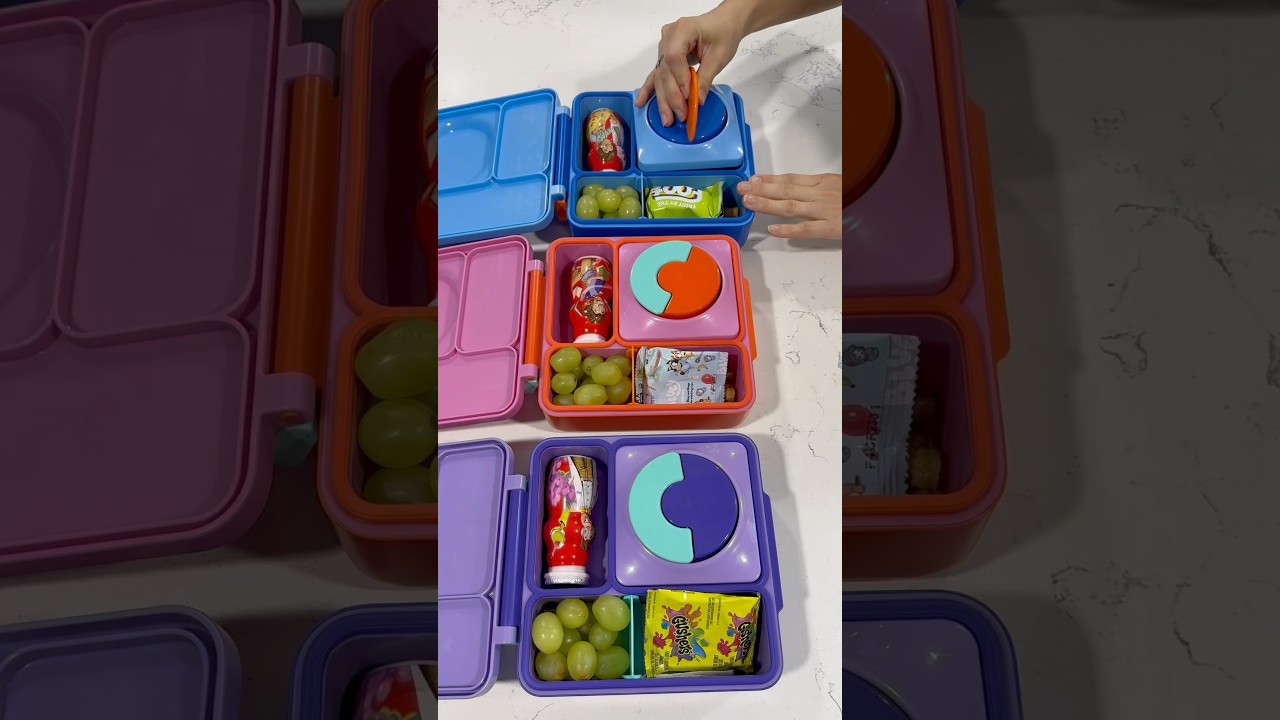 What I packed my kids for lunch today. #lunchideas #easylunchboxideas #omie #momsofie3