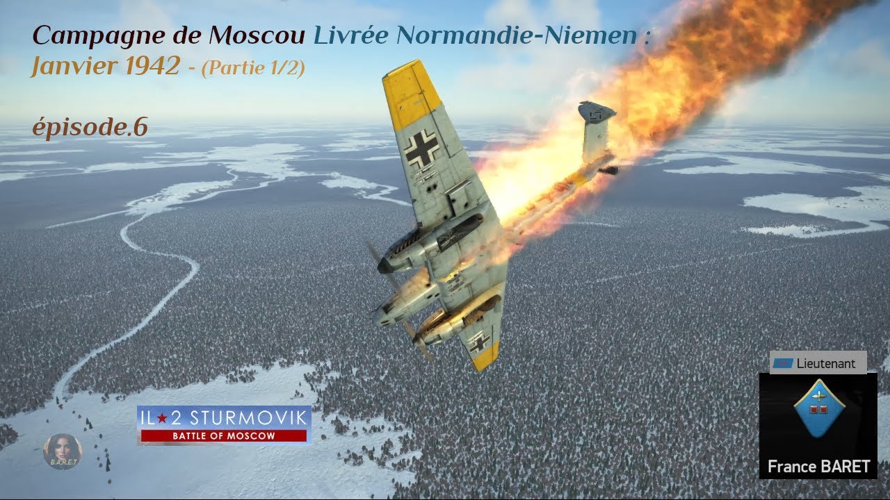 IL2 Sturmovik - ep.6 - Campagne de Moscou - MiG-3 type 24.
