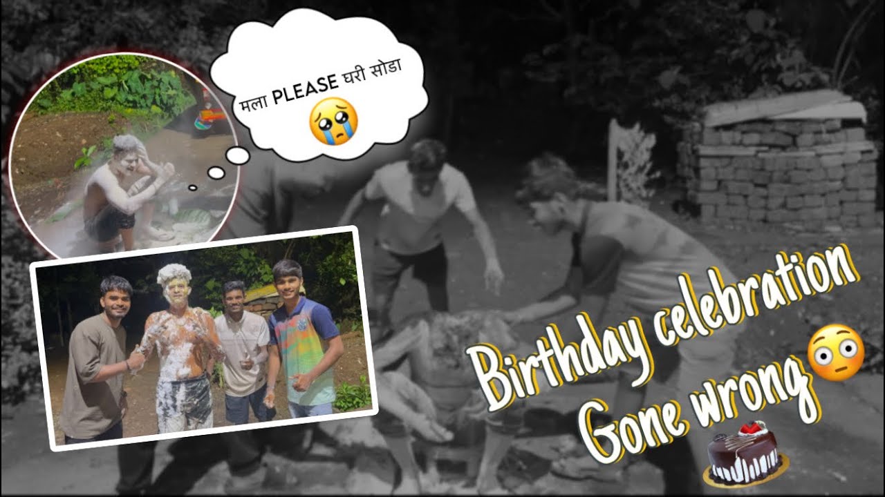 Birthday celebration gone wrong 😨😳