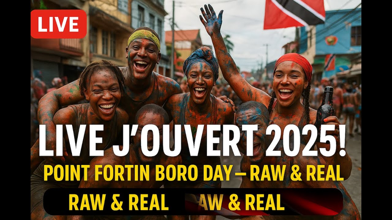 LIVE: J'OUVERT 2025 in Point Fortin | Borough Day 2025 Madness! | Countrie Bookie