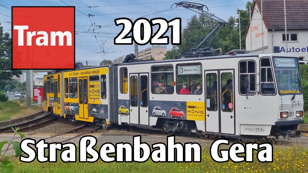 Straßenbahn Gera - Tram Gera | GVB 2021