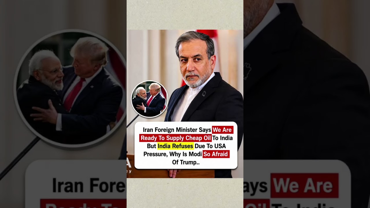 Iran Offers Cheap Oil to India? India, Trump Pressure & Growing US-Iran Tensions