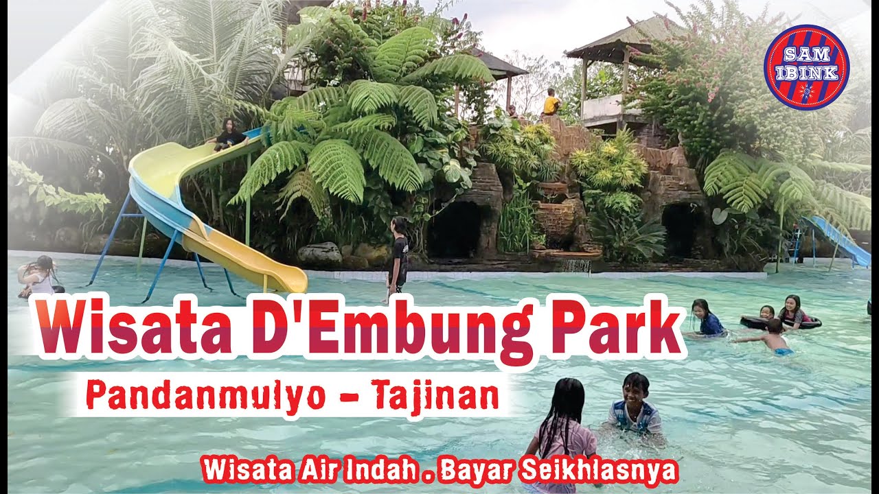 Wisata Air Yang Lagi Viral di Kabupaten Malang || D’Embung Park Pandanmulyo Tajinan Malang