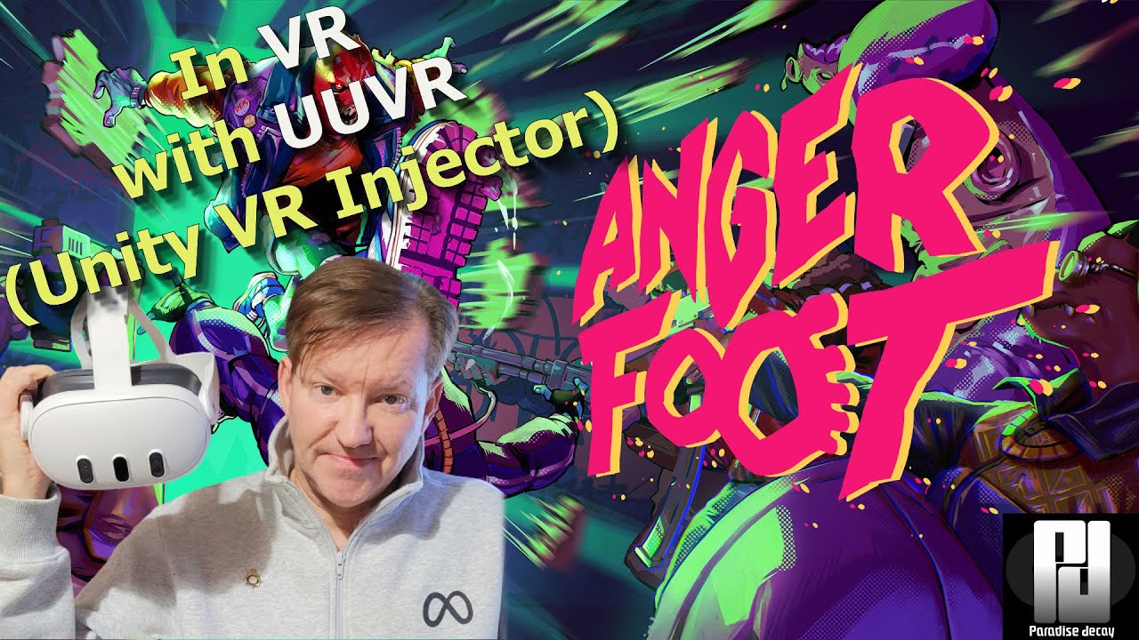 UUVR уже ЗДЕСЬ! (Unity VR Injector) &mdash; ANGER FOOT в VR &mdash; это просто КОЗЁЛ! (+ ГАЙД!!!)