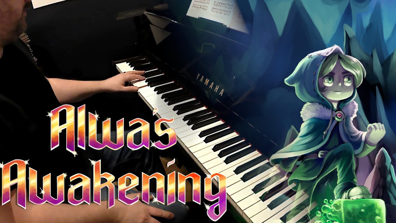 Alwa's Awakening - Central Alwa - Piano cover with sheets
