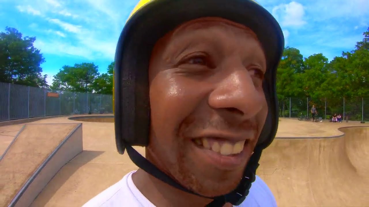 I WENT TO THE SKATE PARK AND MET DARRYL NAU S&M BIKES FOR LIFE WITH STYLE & SWITCH NYC 