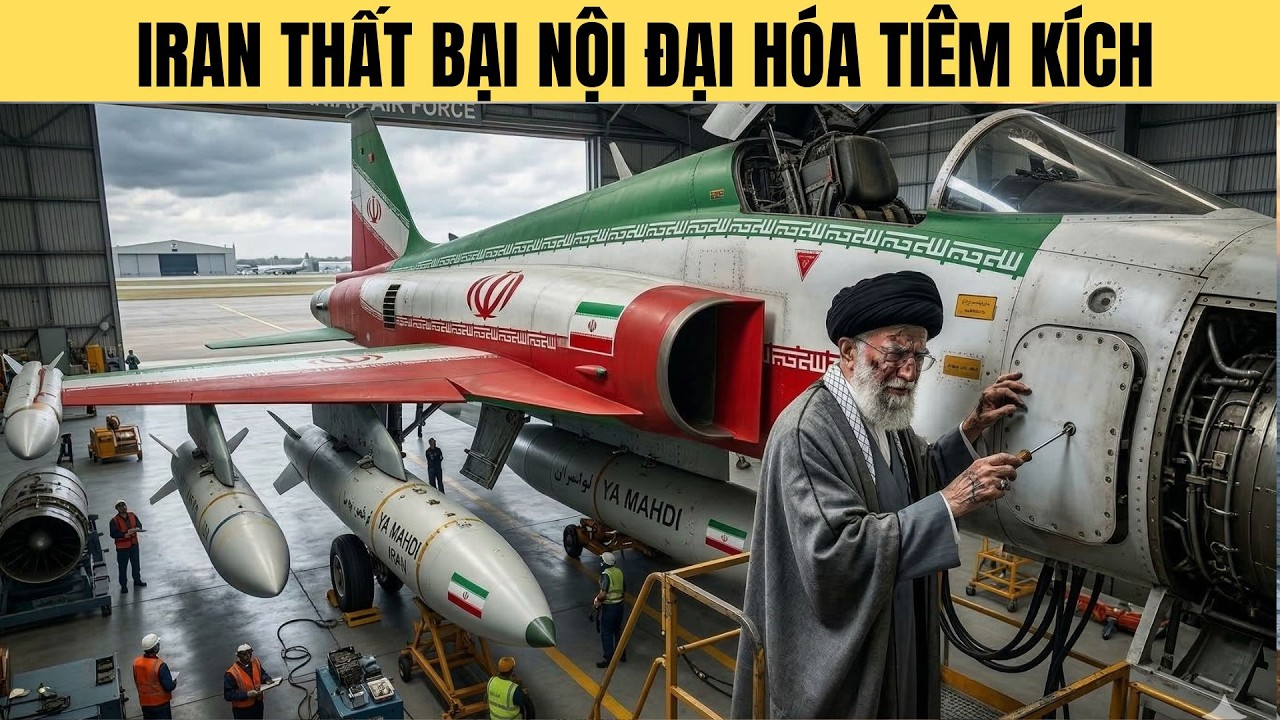 Việt Nam học được gì từ thất bại của tiêm kích nội địa Iran?