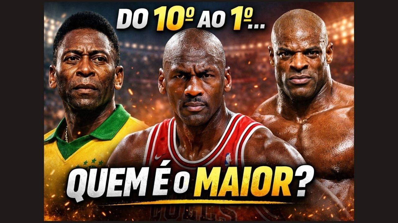 QUEM É O MAIOR ATLETA DE TODOS OS TEMPOS?