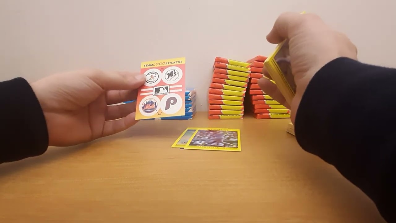 Debut video for Matt's Menagerie!  A few packs of 1991 Fleer.  JUNK WAX