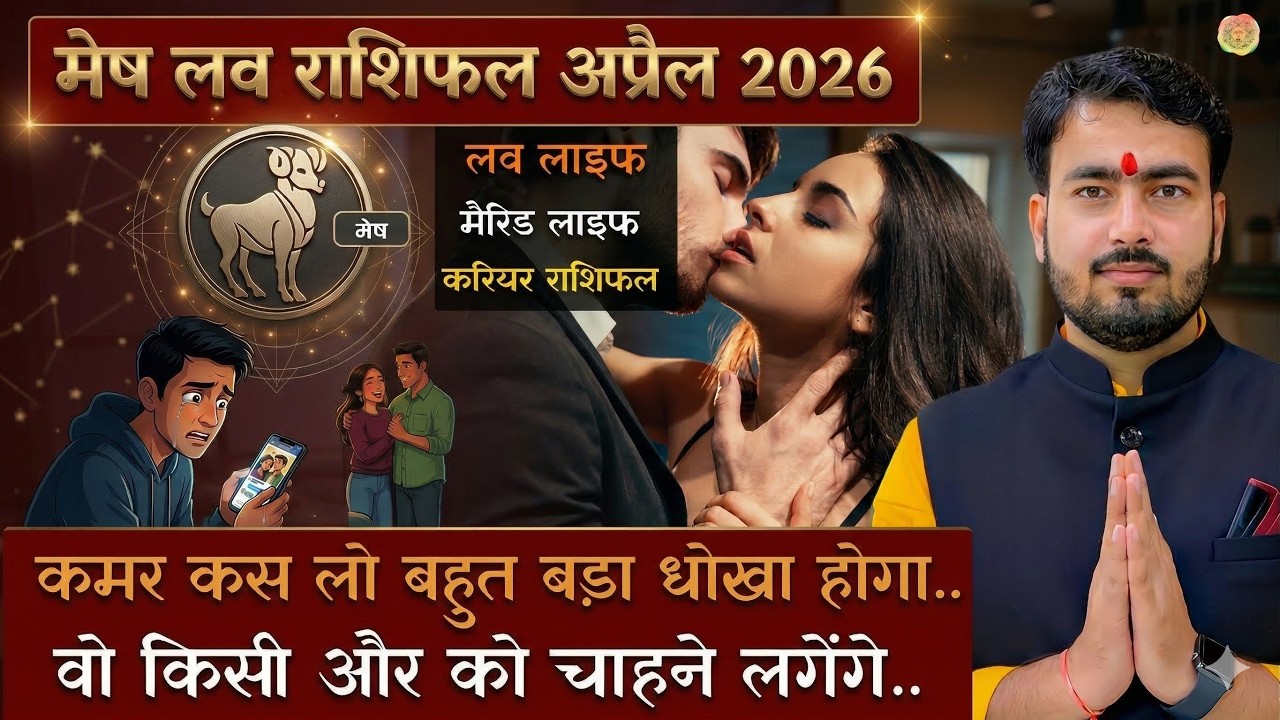 मेष राशि: अप्रैल 2026 में चमकने वाली है किस्मत? लव लाइफ और करियर का पूरा सच! mesh love rashifal