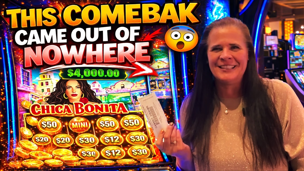 THIS COMEBACK CAME OUT OF NOWHERE 😳🎰