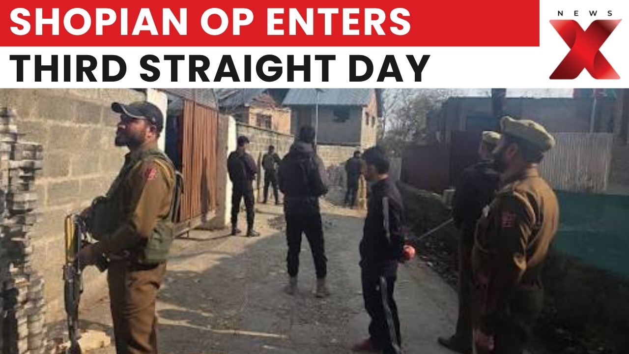 Shopian Operation Day 3: Search On For 2 LeT Terrorists In J&K | Latest News | NewsX