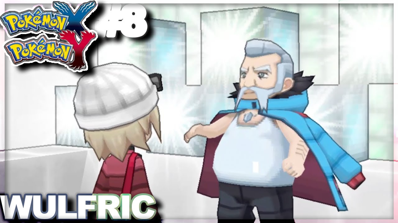Pokemon X & Y - Gym Leader Wulfric Battle!