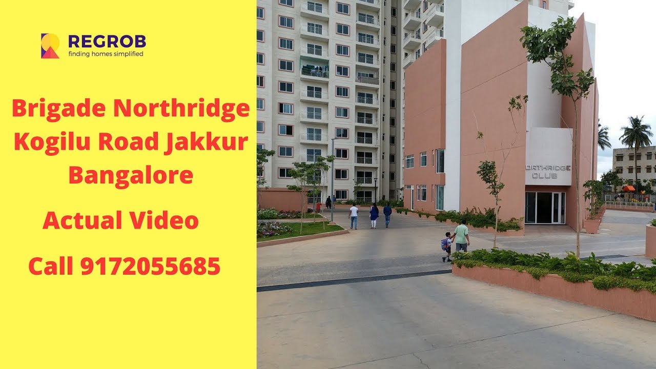 Brigade Northridge | ☎️ +91-9172055685 | 2, 3 BHK Flats for sale in Kogilu Road Jakkur Bangalore