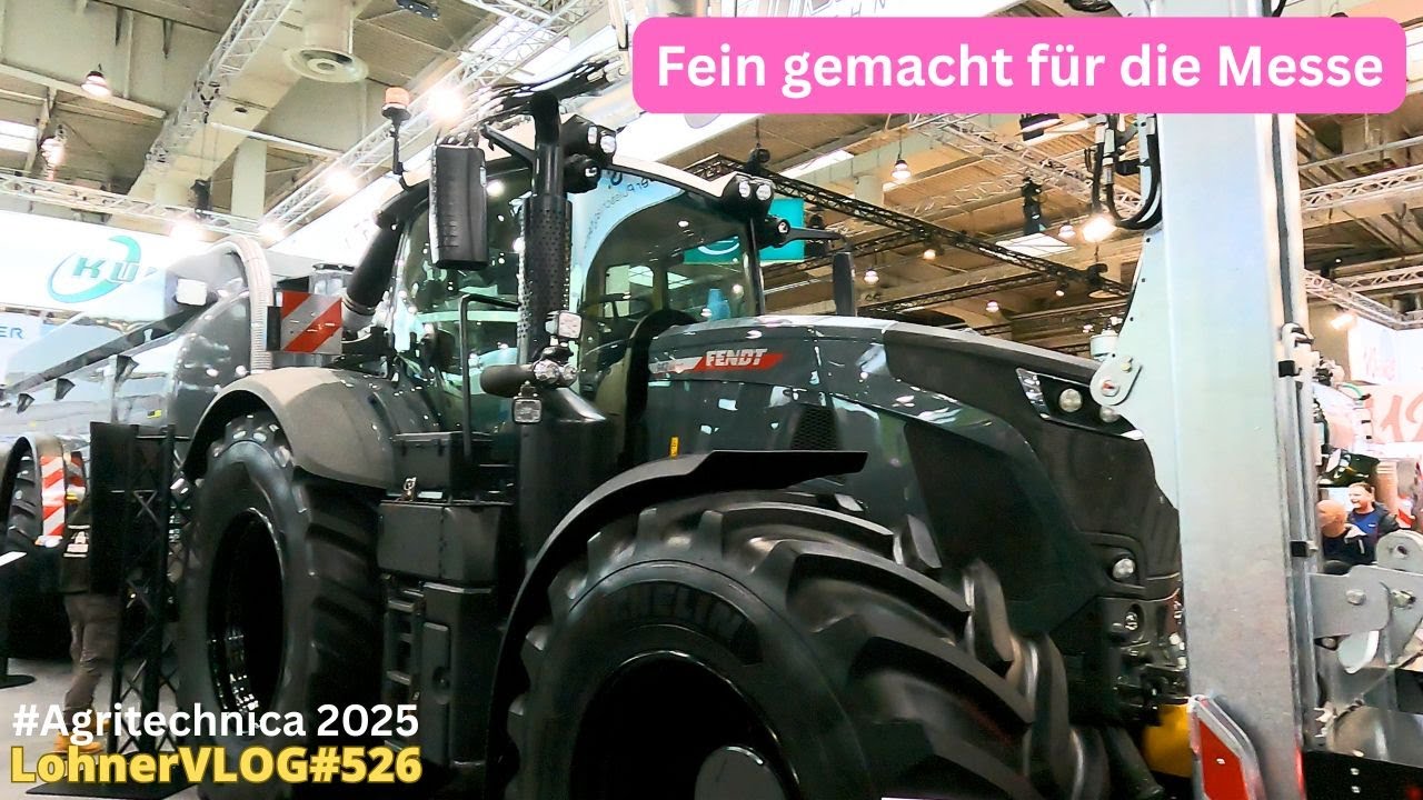 LohnerVLOG#526 Agritechnica 2025 I Fendt 942 I New Holland T7.440XD I Xylon524 Bedienfeld reparieren
