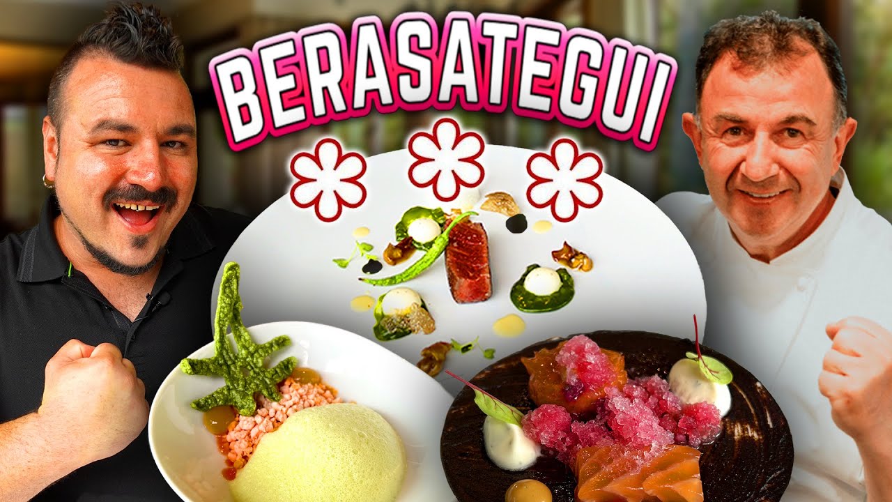 Me COMO TODO el MENU de MARTIN BERASATEGUI con 3 ESTRELLAS MICHELIN y CONOZCO a ROBIN FOOD 😍