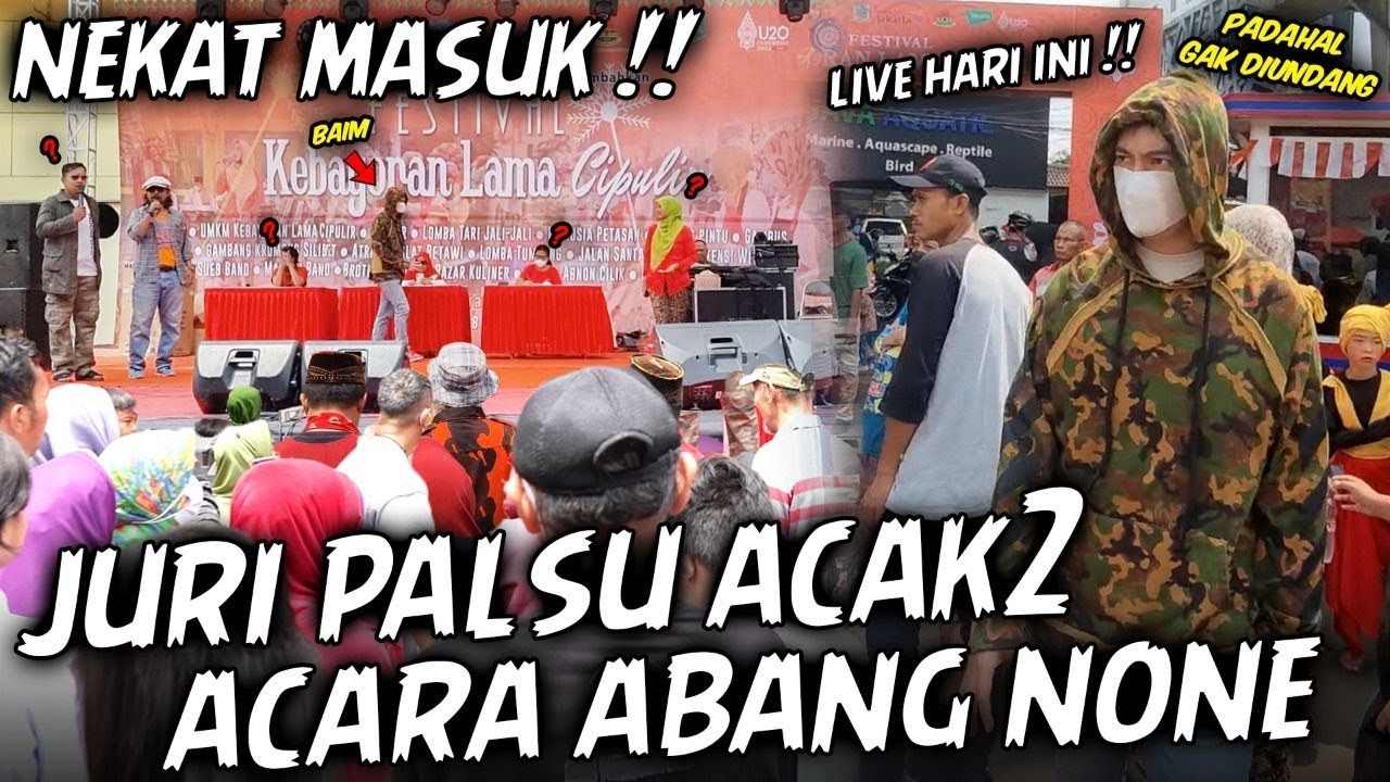 DIEM2 MASUK KE FESTIVAL KAMPUNG ORANG !! SAMPE SETENGAH ACARA GA ADA YG TAU