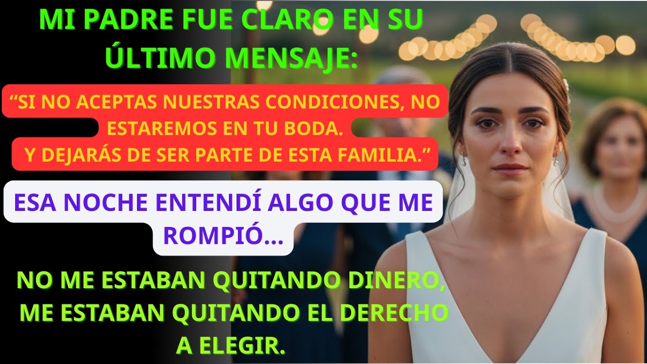 Mis padres pagaron la boda de mi hermano… pero me chantajearon a mí.  Elegí mi dignidad