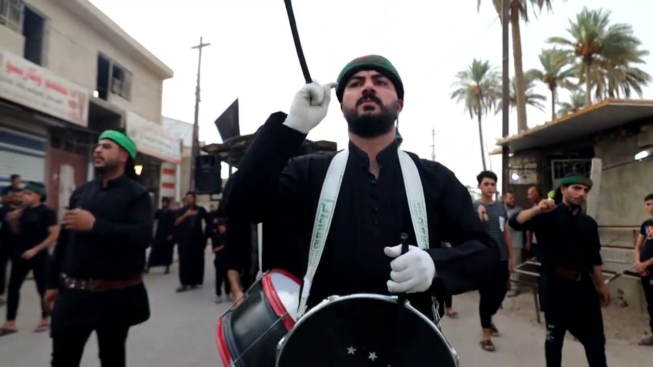 موكب زنجيل صاحبة الضلع المكسور(ع) ديالى/ناحية جديدة الشط بذكرى استشهاد الامام السجاد (ع)