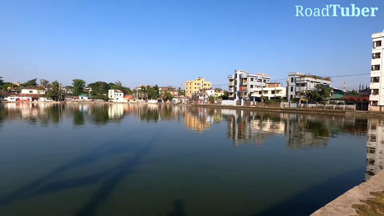 Sylhet City Walk 4K | From Nobab Road - Laladhighirpar - Kuyarpar - Lamabazar | Road Tuber