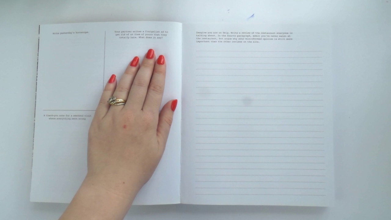 Up Close & Personal ~ 712 More Things to Write About Journal