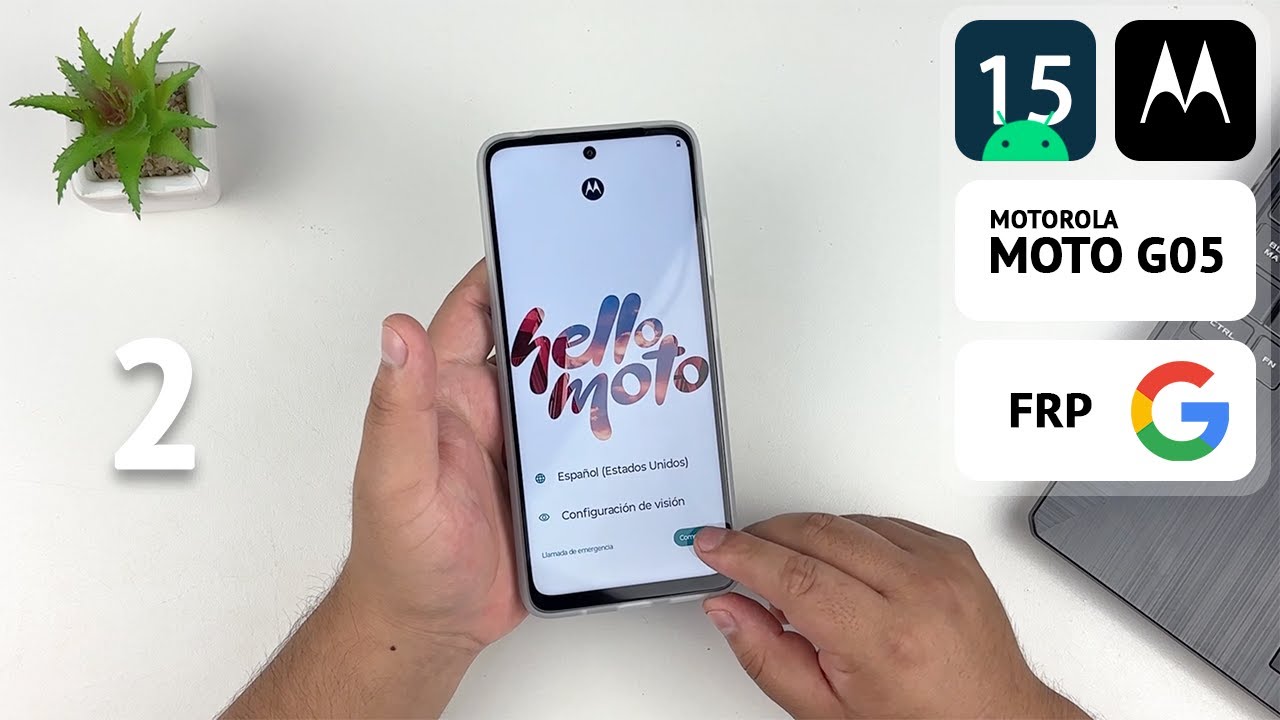 Eliminar Cuenta de Google Motorola Moto G05 | Android 15 | Método 2