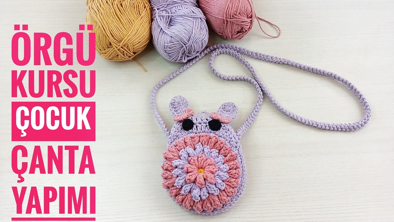 MÜKEMMEL 🌟 COCUK ÖRGÜ ÇANTA 💯 #knitting #crochet #örgüçanta #örgüçantanasılyapılır