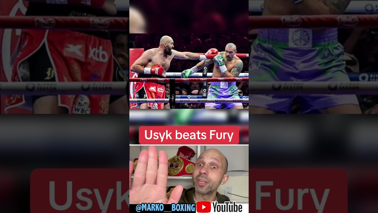 Oleksandr Uysk beats Tyson Fury