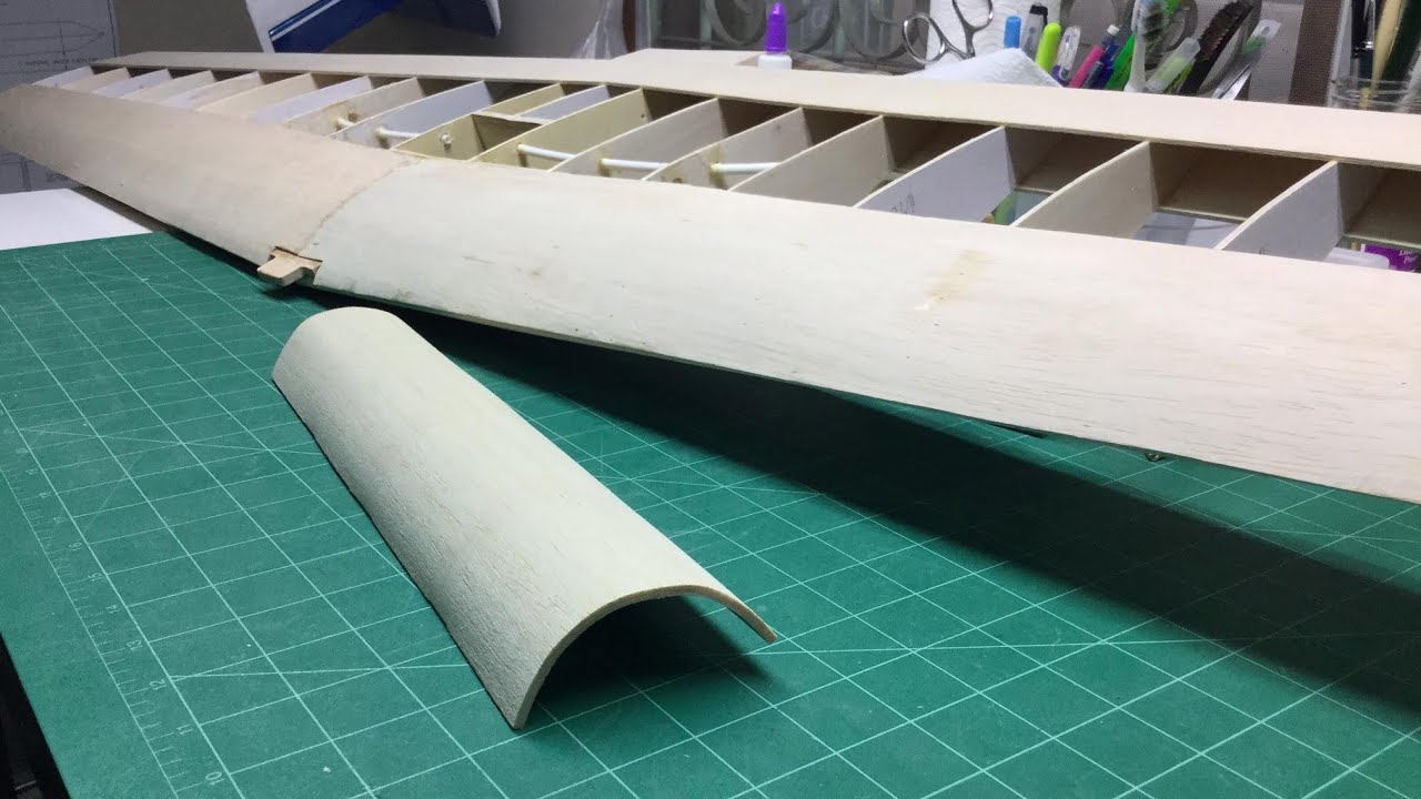 Forming Curves in Balsa - Sheeting made Easier - RC Model Aeroplane Build & Repair