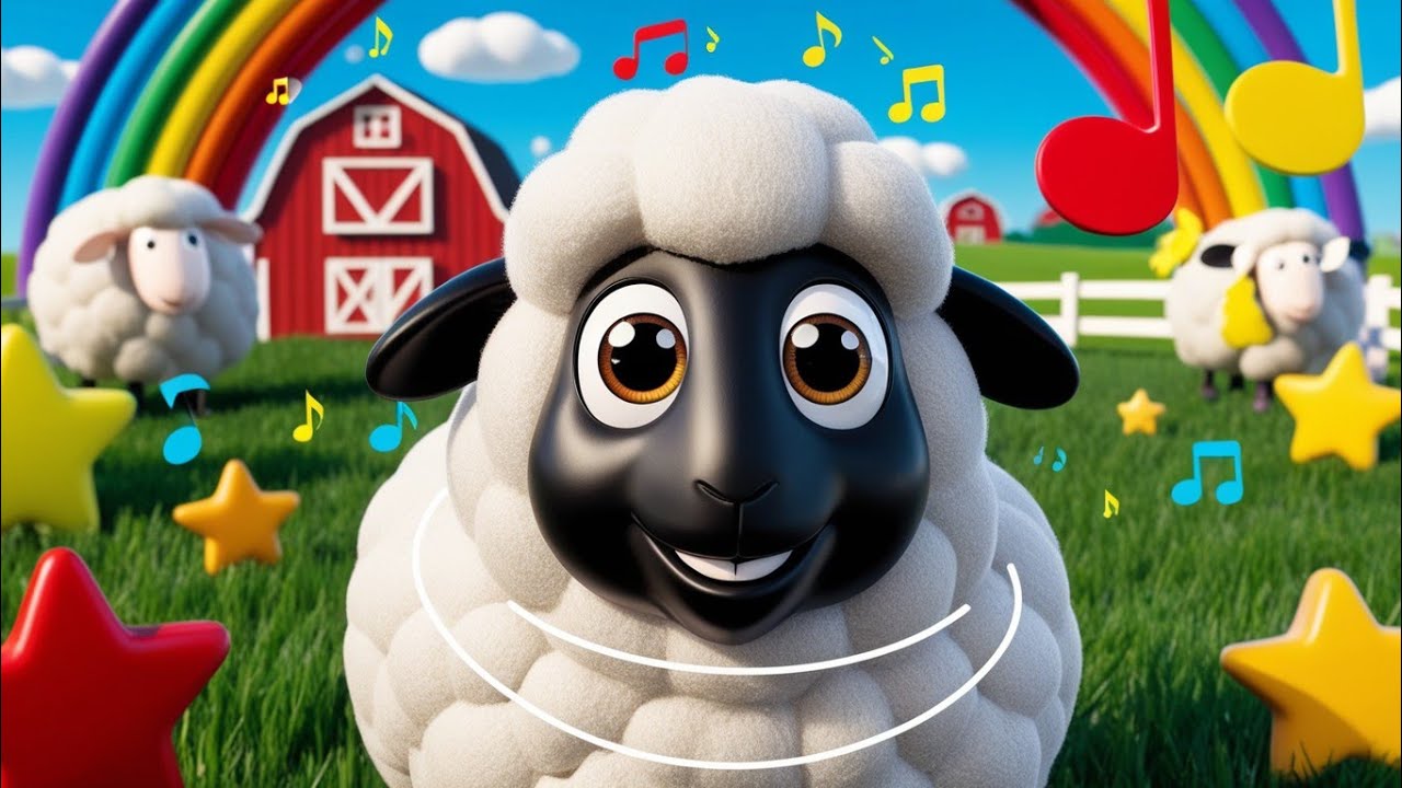"🎶 Baa Baa Black Sheep - The Ultimate Toddler Sing-Along | Fun Animations & Learning Adventure! 🌈"
