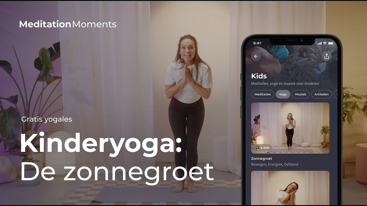 Kinderyoga: De zonnegroet | Speelse yoga voor kinderen | Meditation Moments