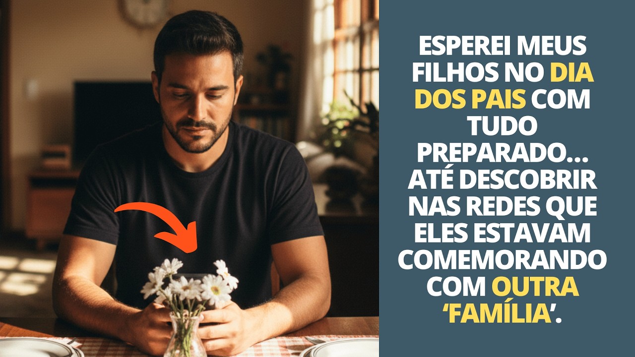 Esperei meus filhos no Dia dos Pais — vi as fotos deles viajando nas redes sociais