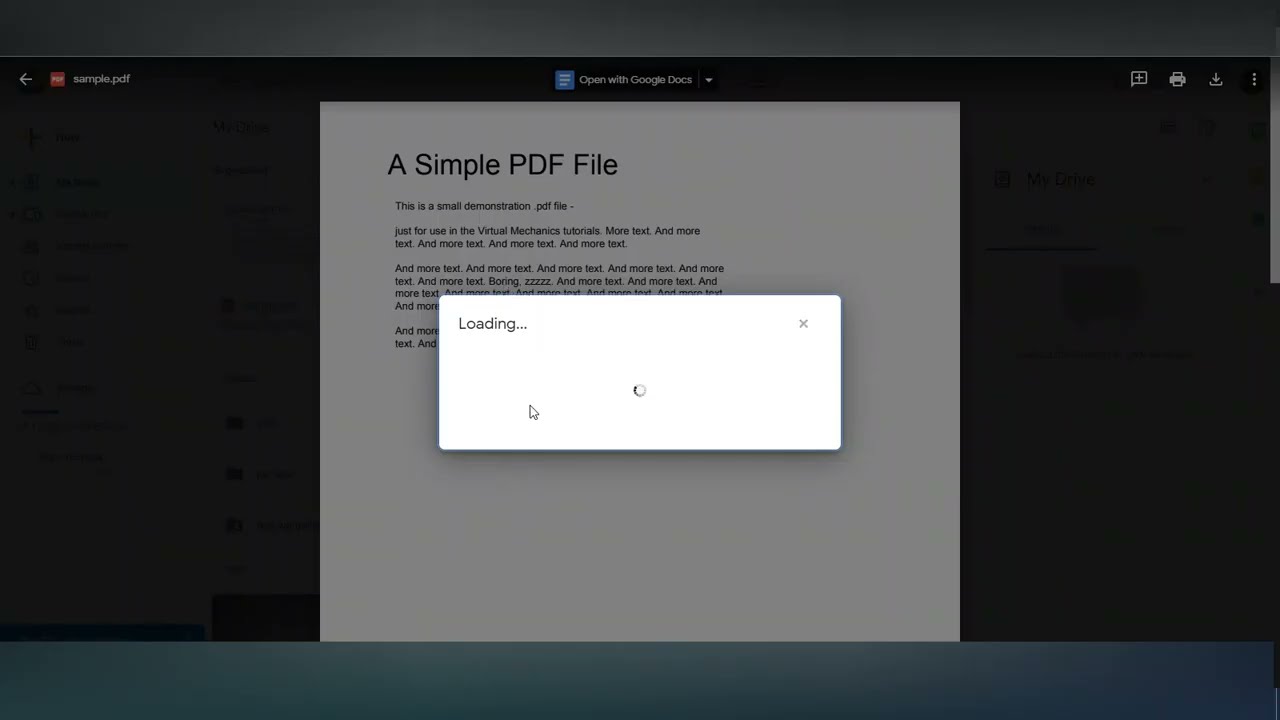 Embed Pdf from google drive to website
