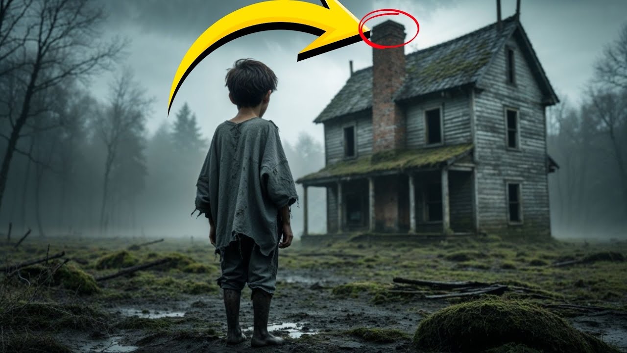 TODOS TEMIAM A CASA SEM PORTAS DA FLORESTA — MAS O MENINO ÓRFÃO ENTROU PELA CHAMINÉ E ACHOU UMA FOR.
