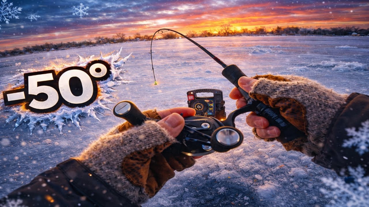 Hole Hopping in Dangerously Cold Temps || Battling The Elements