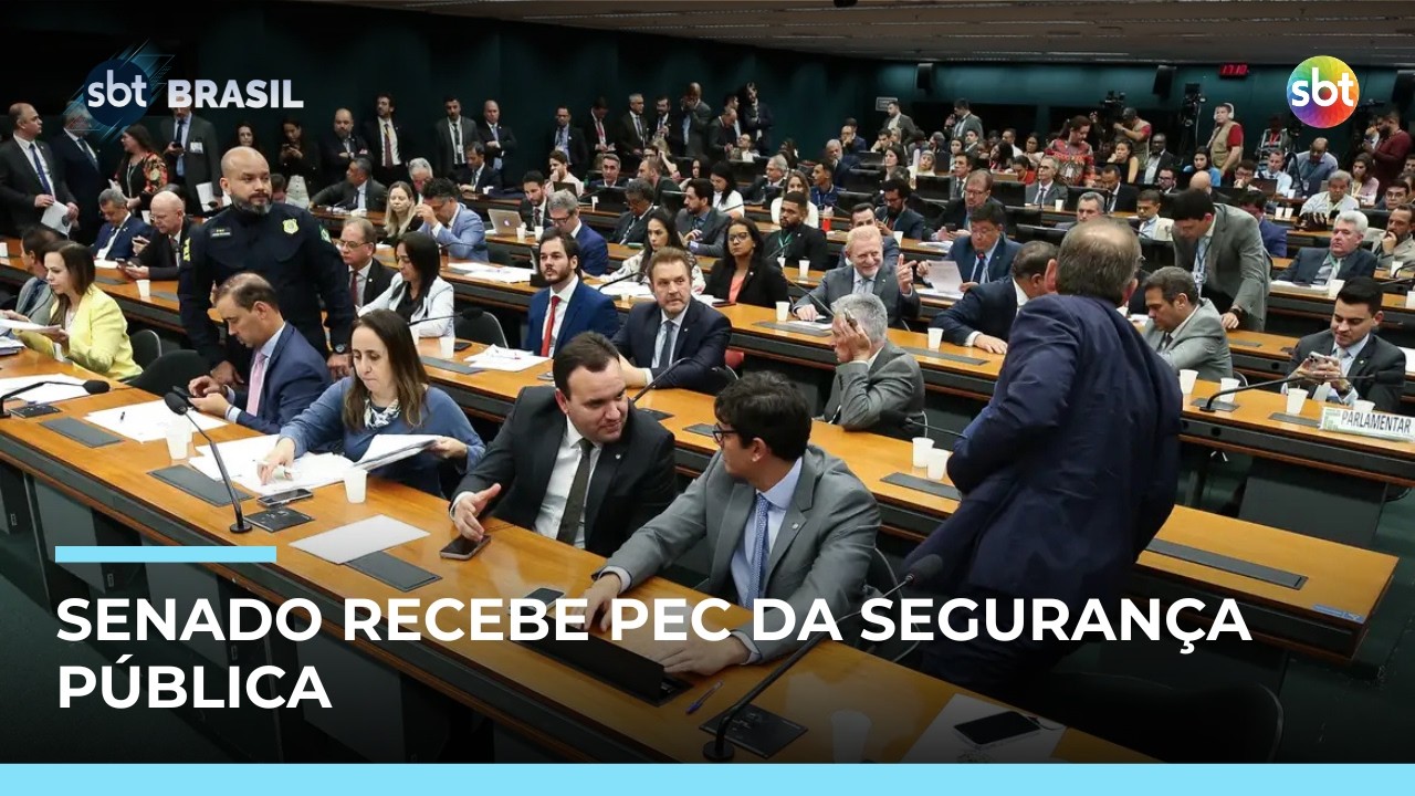 Câmara aprova PEC da Segurança com 461 votos a favor e texto segue ao Senado | #SBTBrasil