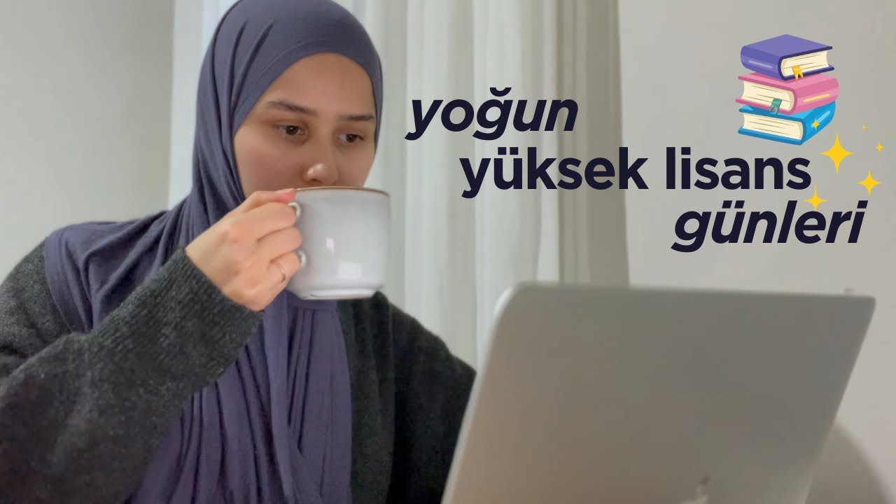 yoğunlukta kendini dinlemek, yüksek lisans | vlog